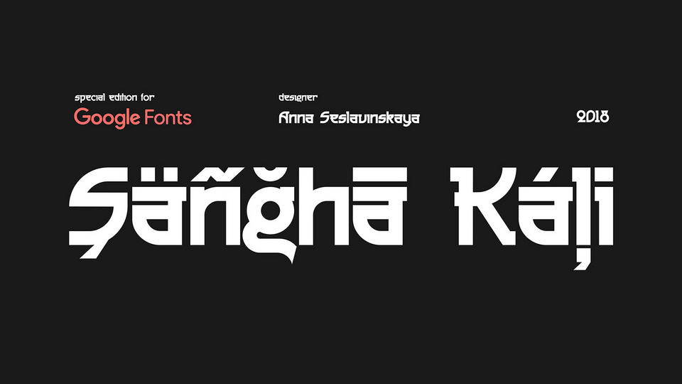 Sangha Kali Font