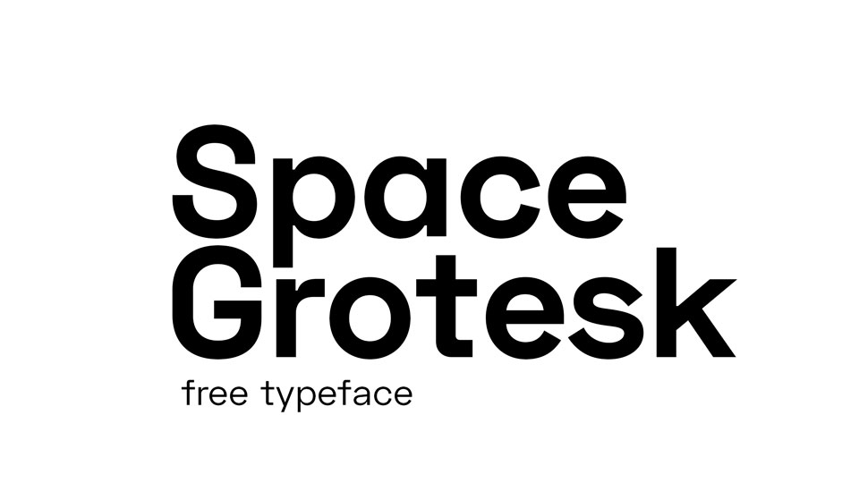 Space Grotesk Font